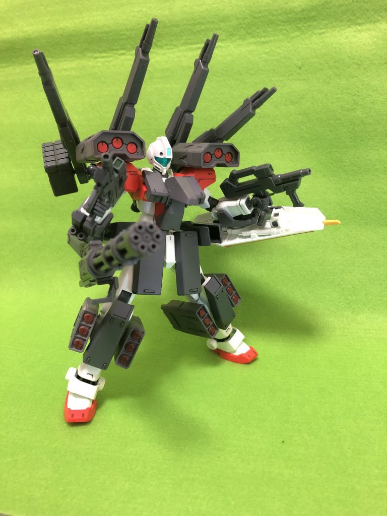 別アングルより。これで多少の被弾は無視出来ますね()