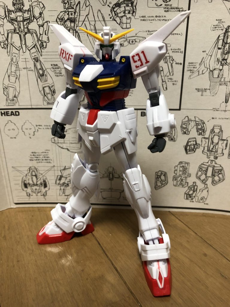 塗ってないとイメージが全然違います