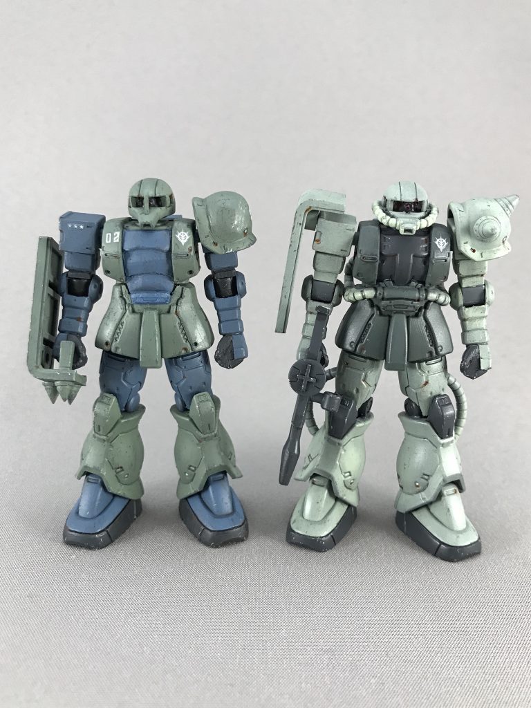 ガシャプラ ザクⅠ–6枚目/制作者:monmo