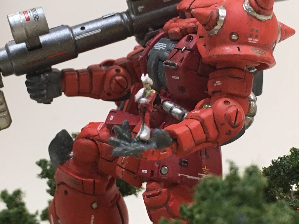 シャアとララァのフィギュアはスクラッチしました。********