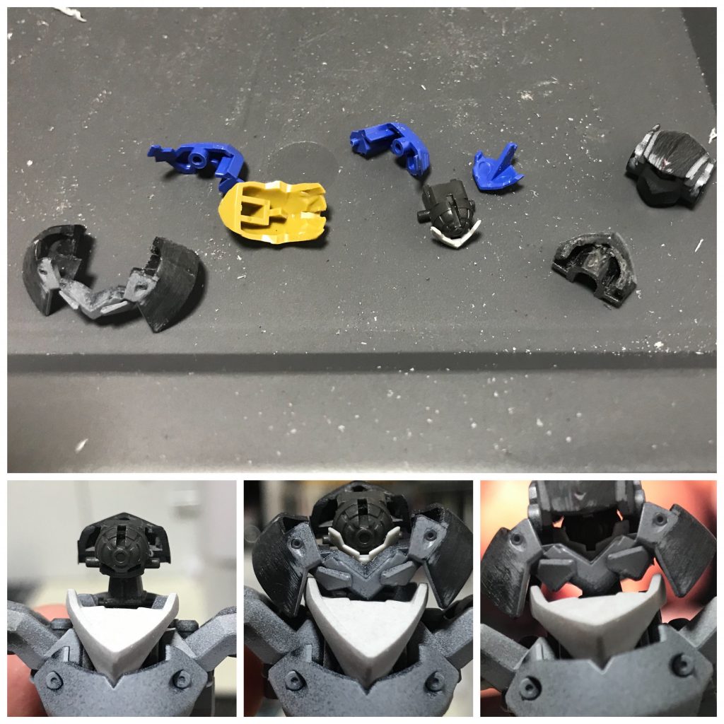 スサノオの頭を切り刻む。ヘルムヴィーゲリンカーを軸に制作。
9/10