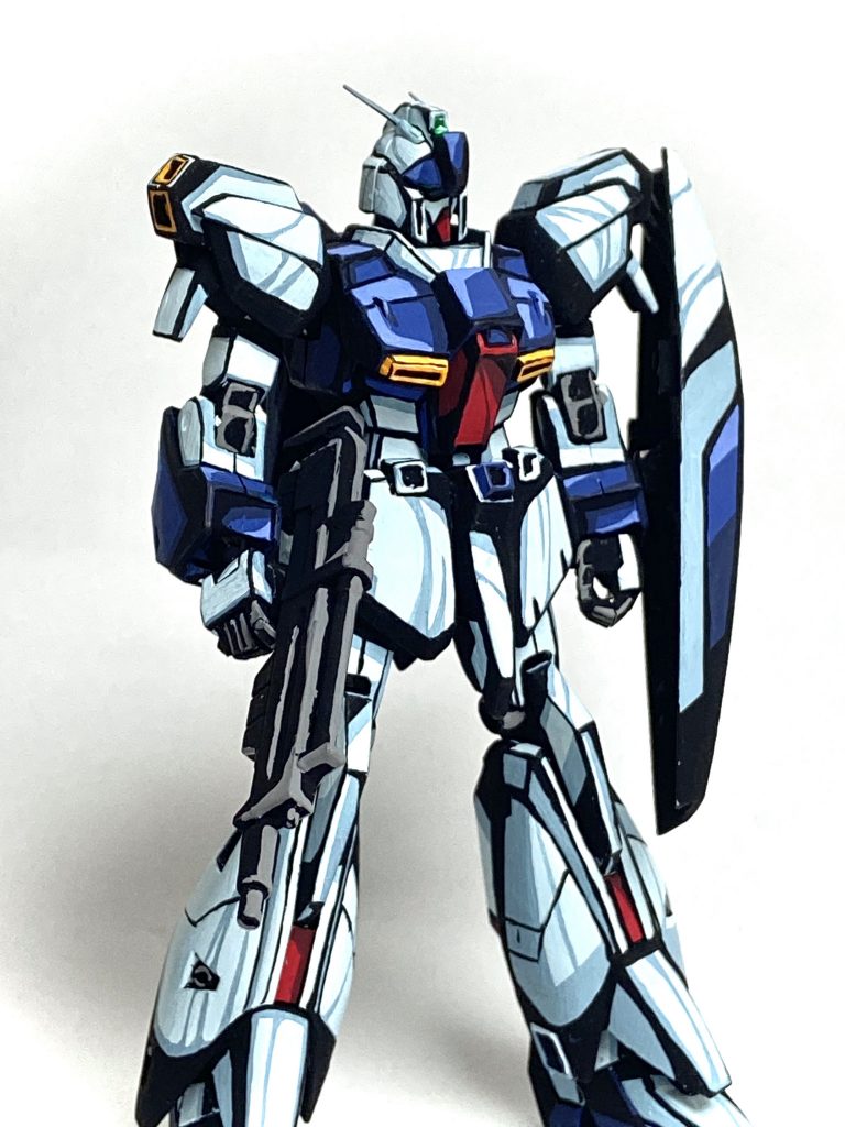 1/144 リガズィ イラスト風模型–5枚目/制作者：@j_gunaka