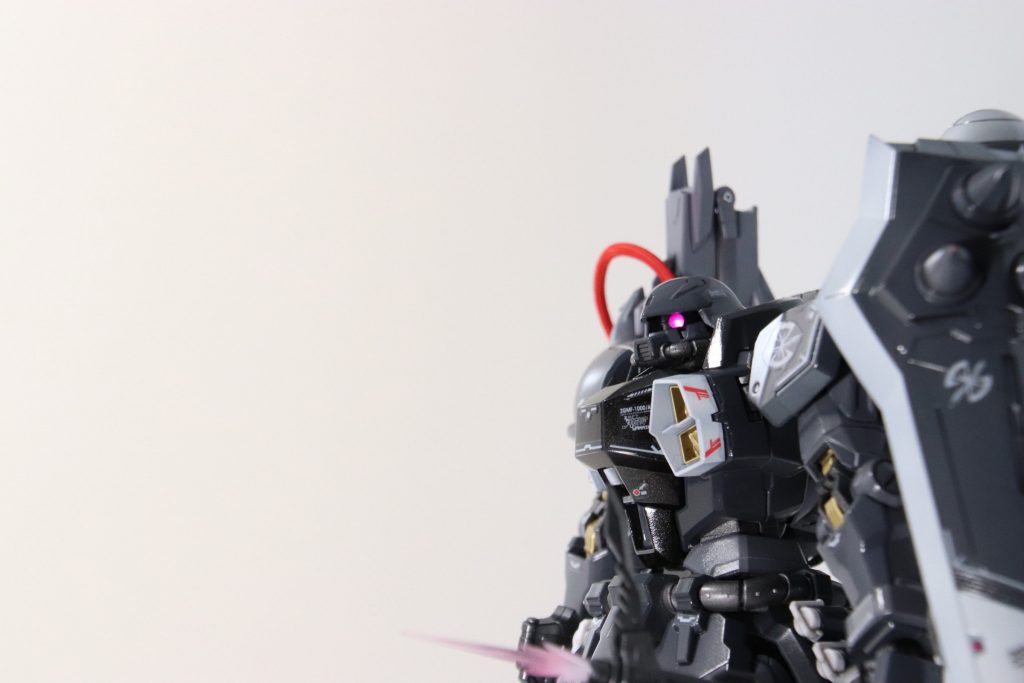 瞳はガンダムマーカーで塗装してます