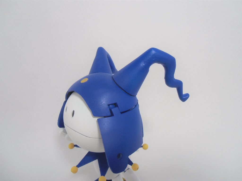 帽子はタママの帽子、円錐型のバーニア、タママの手足を組み合わせて、エポパテで形を整えました。