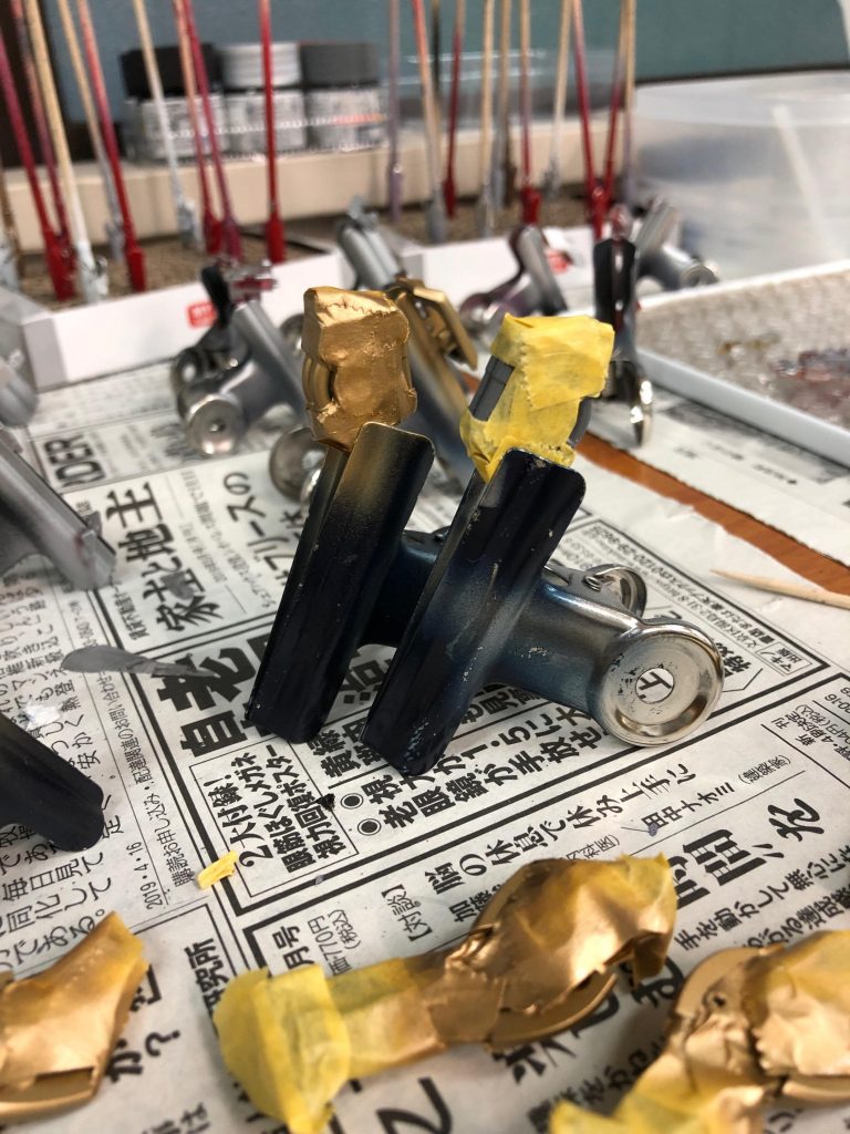 マスキングしているとなんだかモデラーっぽいことやってるなぁって思いました。