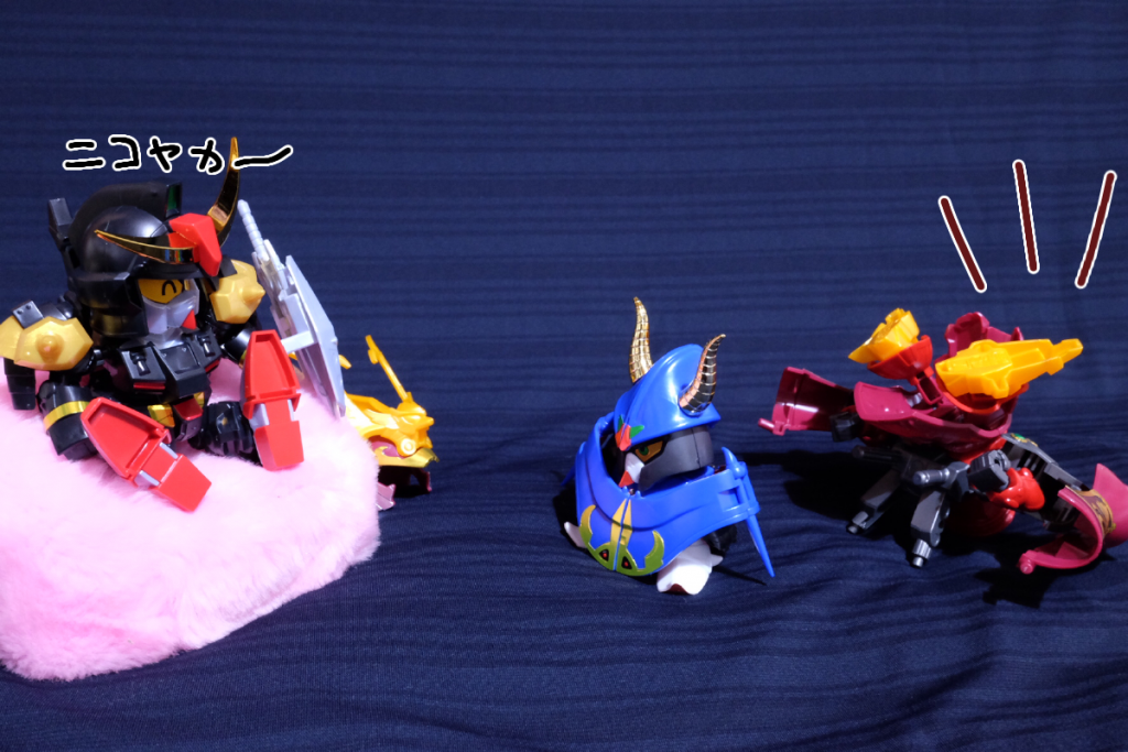 真悪参:サタンくんだっけ?  どうしてあんなことしたのかな?
司馬懿:その前にひとつ、お願いがあるのですが
真悪参:なに?