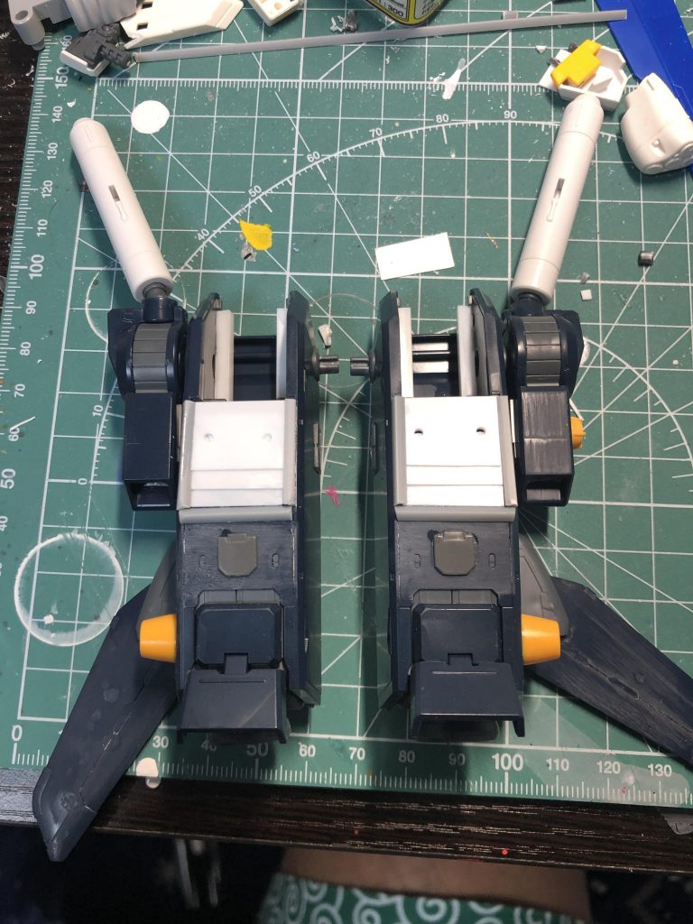 バックパックの改修写真です