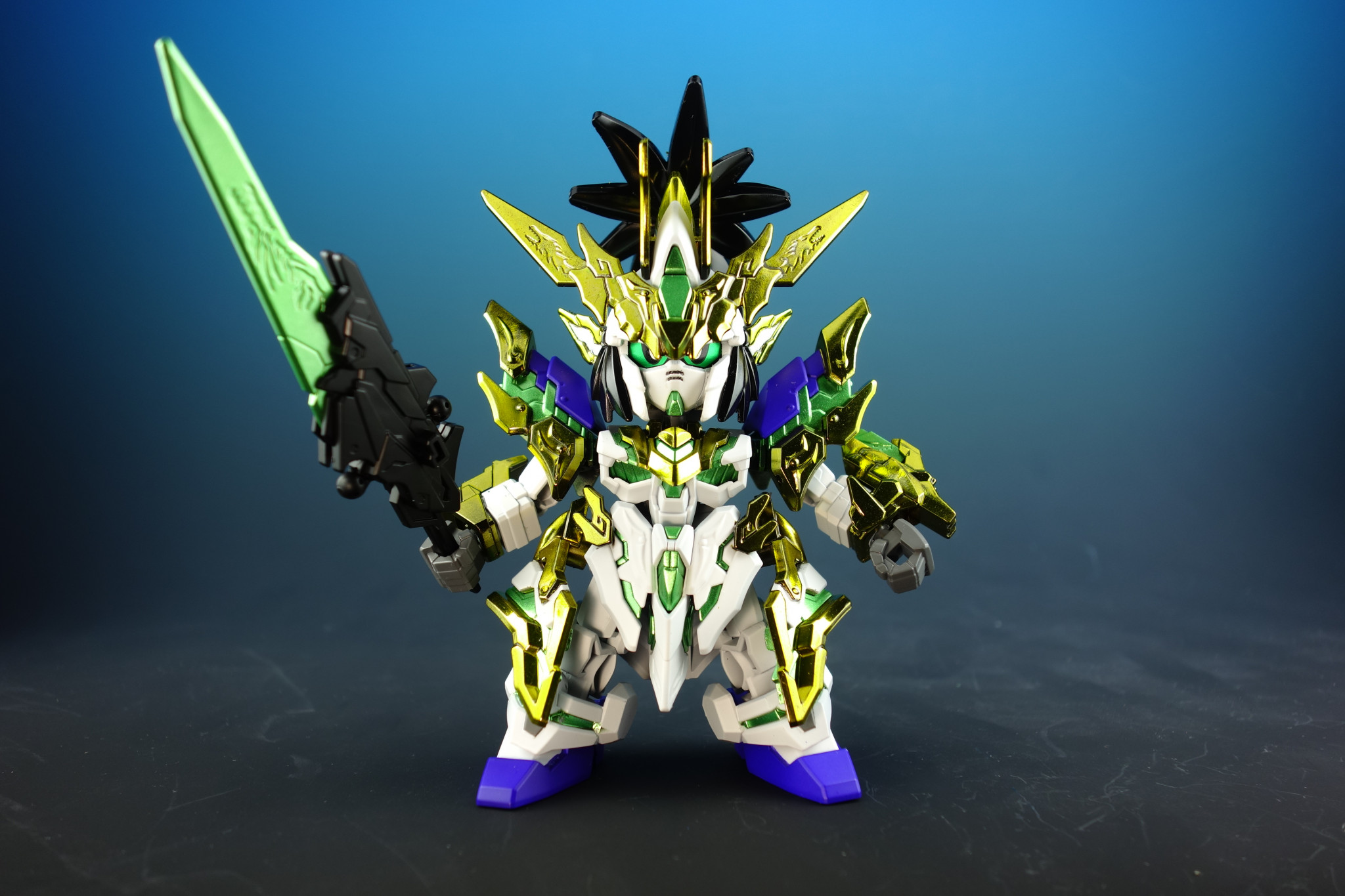 三国創傑伝覚醒劉備ユニコーンガンダム Flspineさんのガンプラ作品 Gunsta ガンスタ