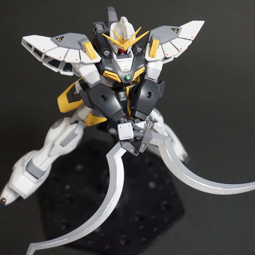 ヒートショーテルを構えて