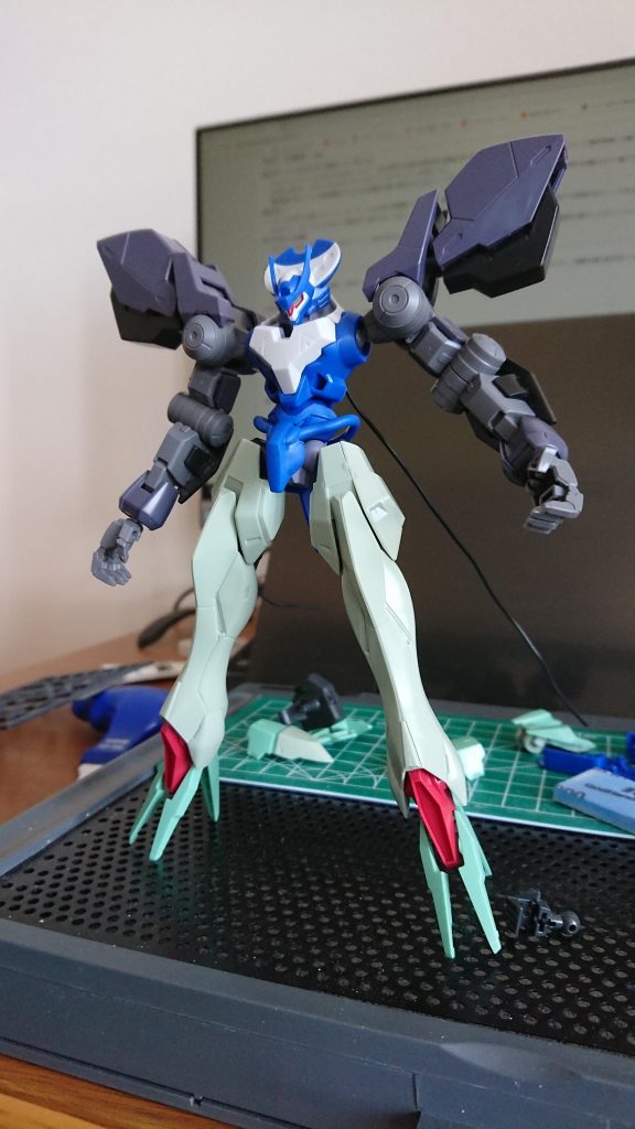 未塗装状態
初めはこんな構想で進めてました