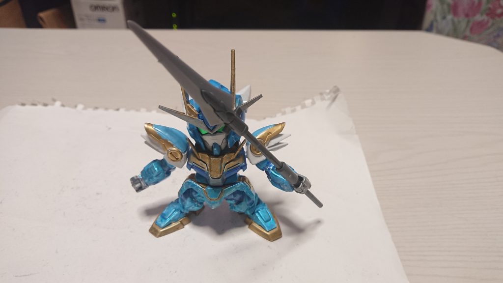 宇宙を駆ける水色の天使–2枚目/制作者：@DcUFkK9WrbM4A27