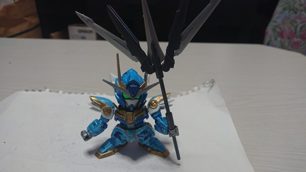 宇宙を駆ける水色の天使–4枚目/制作者：@DcUFkK9WrbM4A27