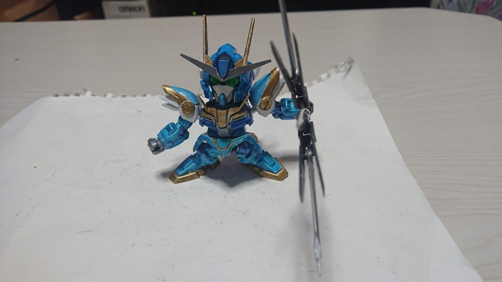 宇宙を駆ける水色の天使–5枚目/制作者：@DcUFkK9WrbM4A27