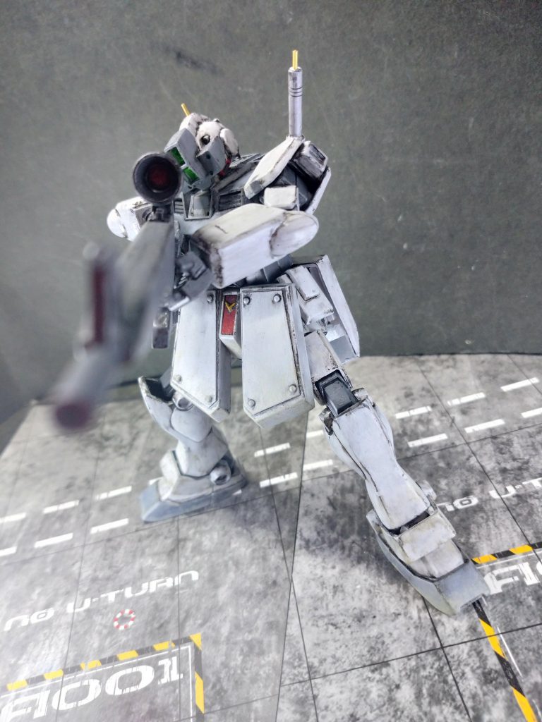 ロングレンジライフル、追加装甲はスクラッチしました