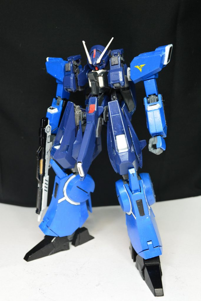 ## ③おまけ

マウンテンサイクルから発掘された、[ガンダムMk-Ⅴもどき](https://tromgun.wixsite.com/artthegun/mk-5)(ガンダムRT-7[テイア])の四肢を付けてみました。

こちらもパーツの出どころはホームぺージを見て貰えたら幸いです。