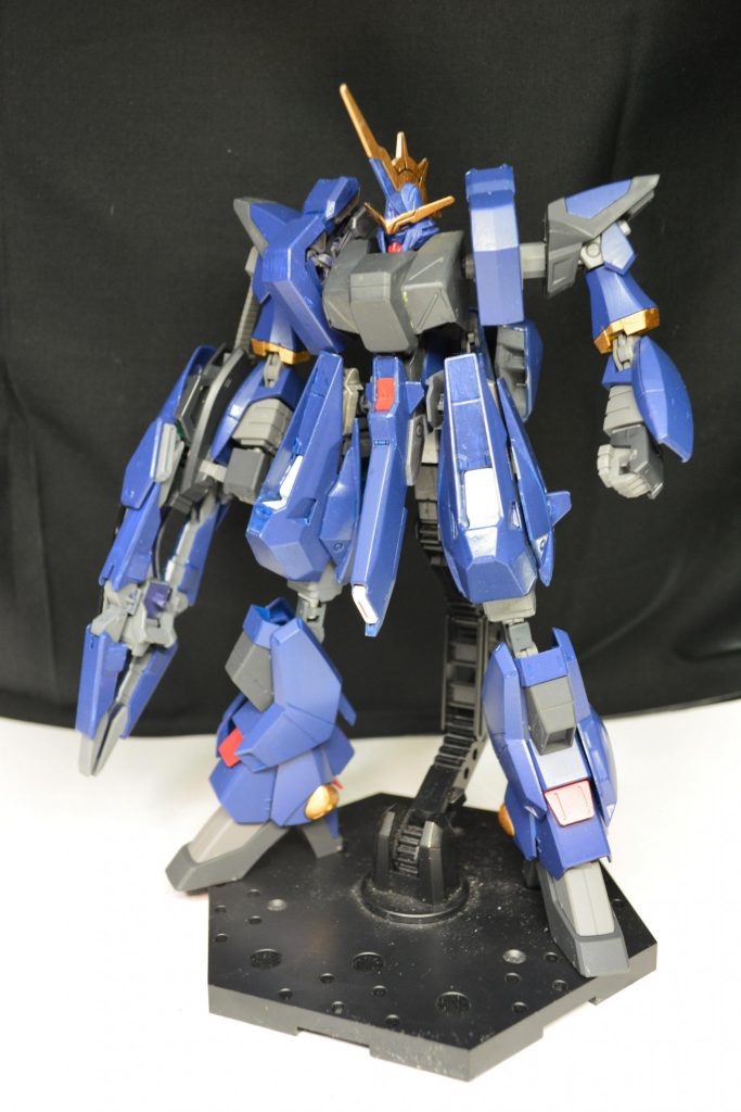 ## ④おまけ その2　バーザムⅡもどき

全体のバランスは纏まったと思いますが膝関節がモロ見えなのが課題として残っています。
解決したらまた別で上げたいと思います。