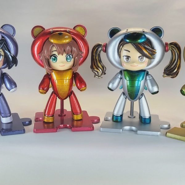 きゃらっがいをメタリックにしてみた