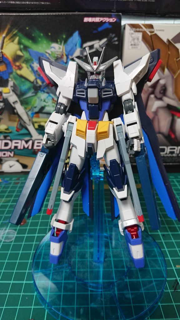 これが元となったGN-X20A、EX-08と同時期に開発されたこの機体にはオーバーテクノロジーであるGN太陽炉を搭載、主な目的はEX計画のサポート及びパイロットが裏切った時の処刑人となっていたが研究機関の幹部であったサラ・エースが組織を裏切った際に奪取され、後にEX-08により撃破されている。
 その後研究機関により修復されEX-09のサポートに回される予定であったがEX-10の強奪によりEX-09のサポートをメインにした為計画は凍結、研究機関の施設に放置されていた。