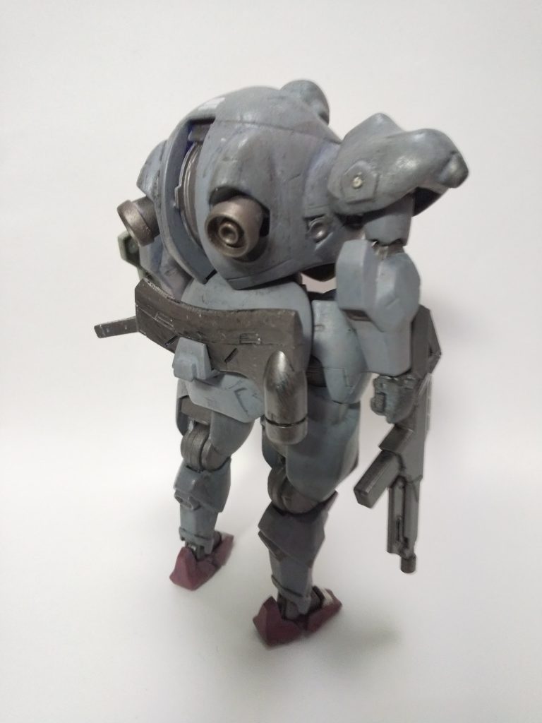 輪郭を整えるために一部のディティールを省略したり、幅詰めしてますが、基本的にそれぞれの元キットのままです。