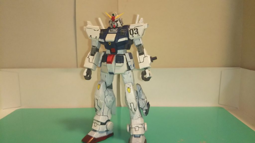 RX-80EXAM-3ブルーディスティニー3号機です。 (細部が違っても気にしない気にしない)