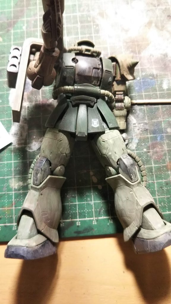 塗装途中は撮ってませんでした
マーキングシールしてます