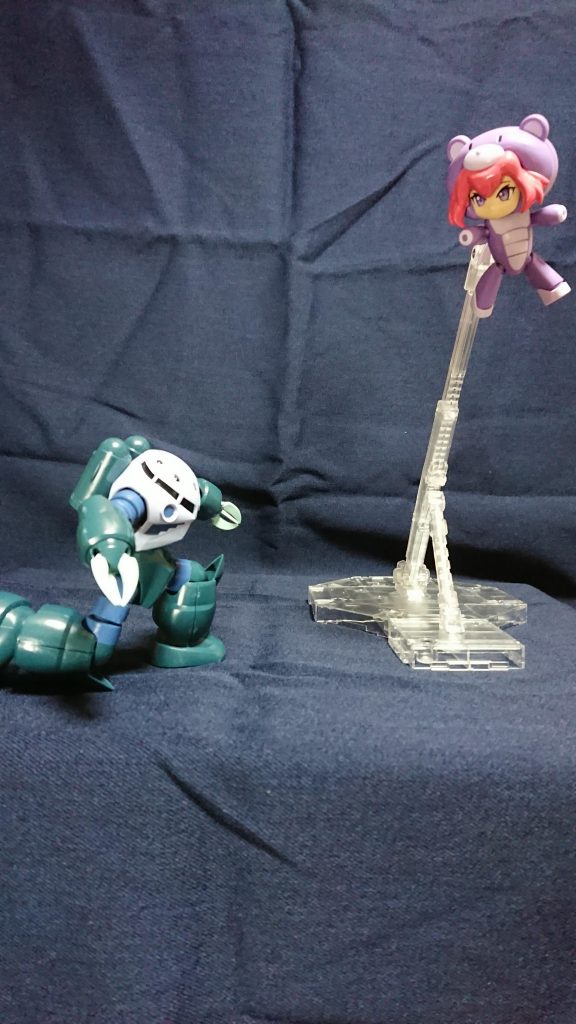 ジュドーのズゴックの攻撃力を易々とかわすハマーン様