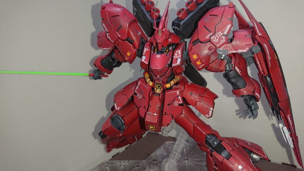 ビームサーベルを構えてみた