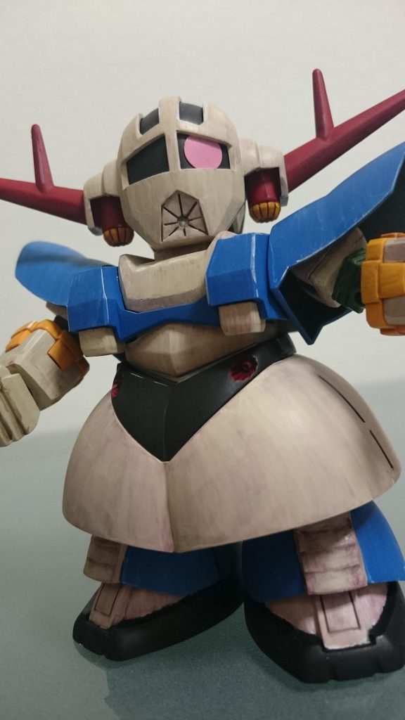 角は陰影が着く様に塗ってみました。