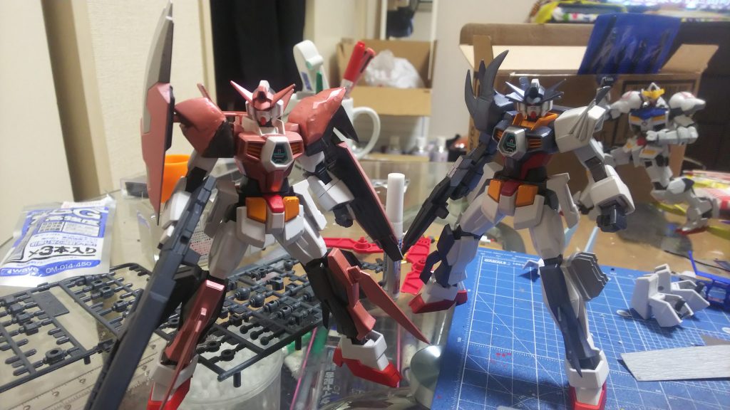 ファング君と。もう別機体ね。