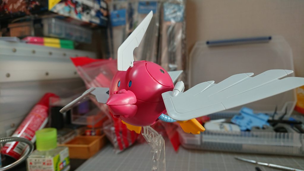 塗装前2。ネコ耳がいい仕事をしてくれました。