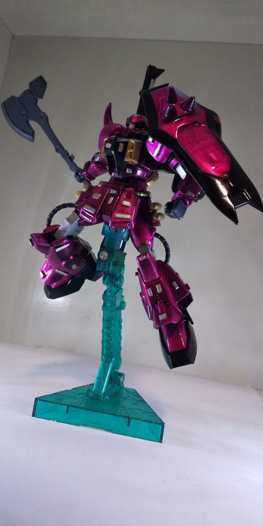 グレイズアインの斧を装備させてみました！意外と似合いますね( ´  ` )