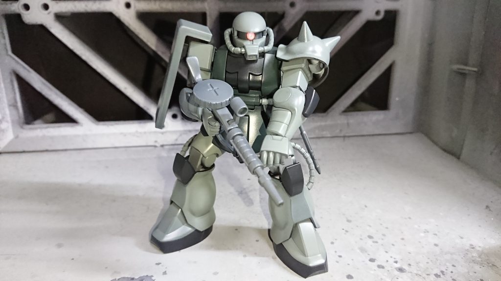 1/144 HG MS-06 量産型ザク–4枚目/制作者：@midori_model