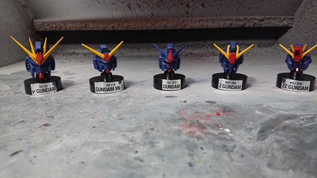 ガンダムヘッド オールティターンズ–2枚目/制作者：ばじーな