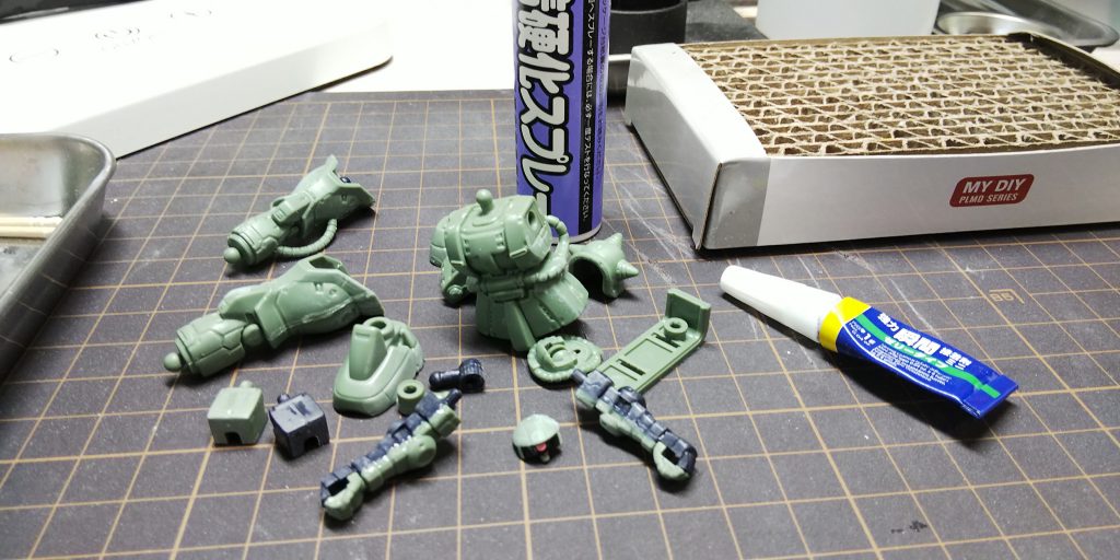 瞬着で合わせ目消し