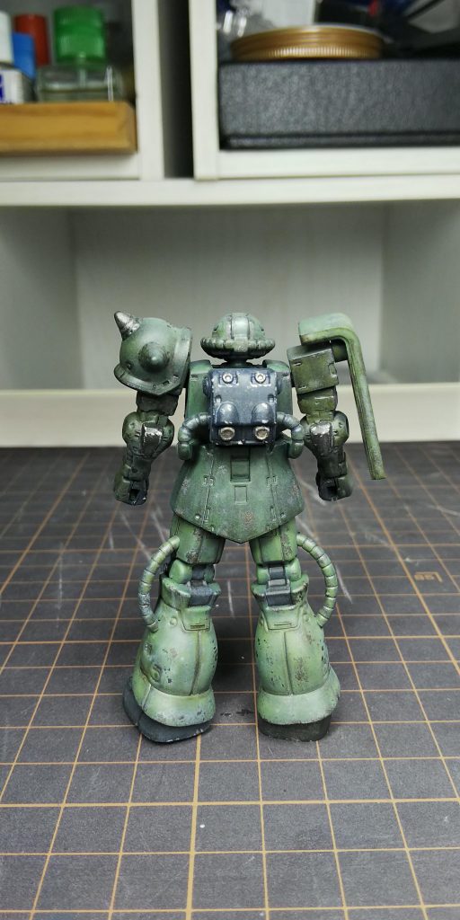 つや消し吹き過ぎてちょっと白くなってる^^;