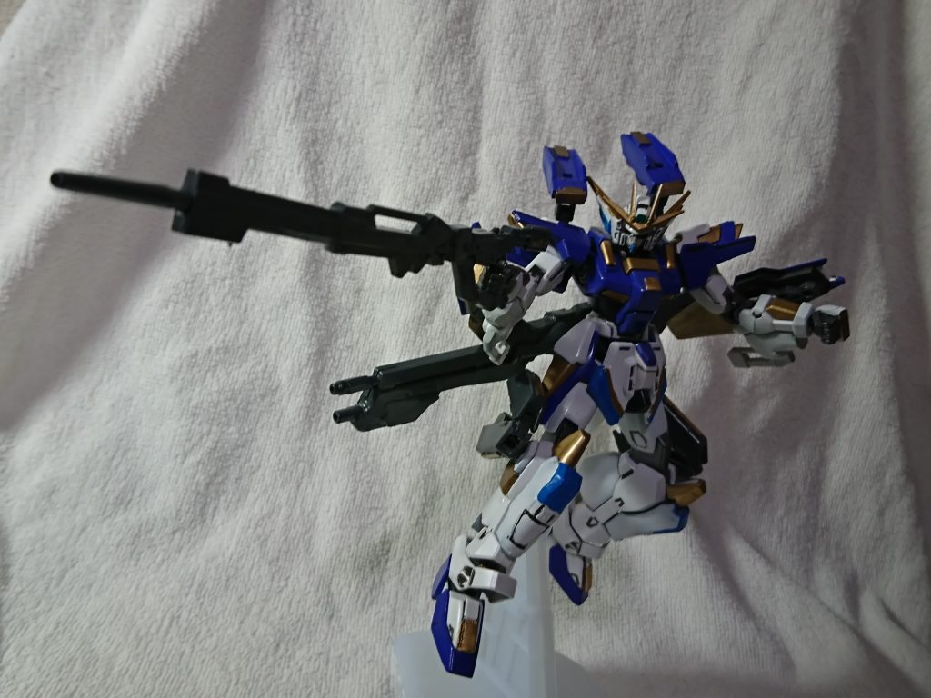 ヒロイック的なスタイリング風のビームライフル持ち上げです‼