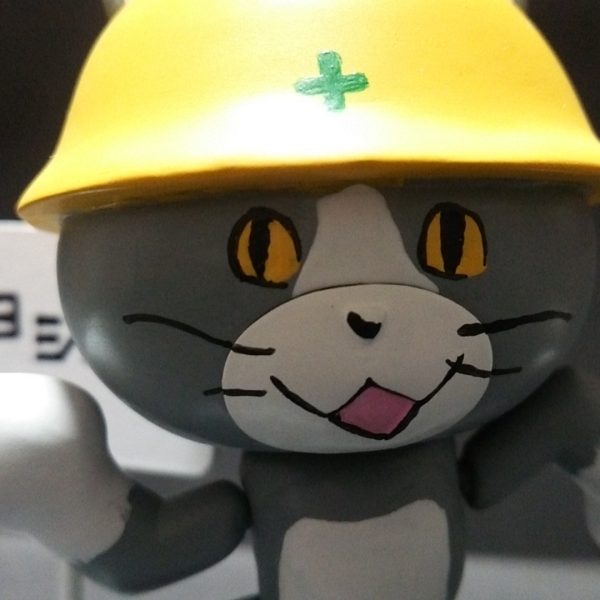 安全確認猫「ヨシ！」