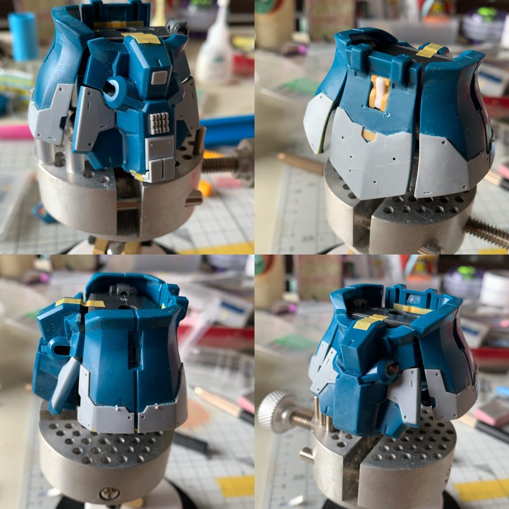 スカートの改修作業