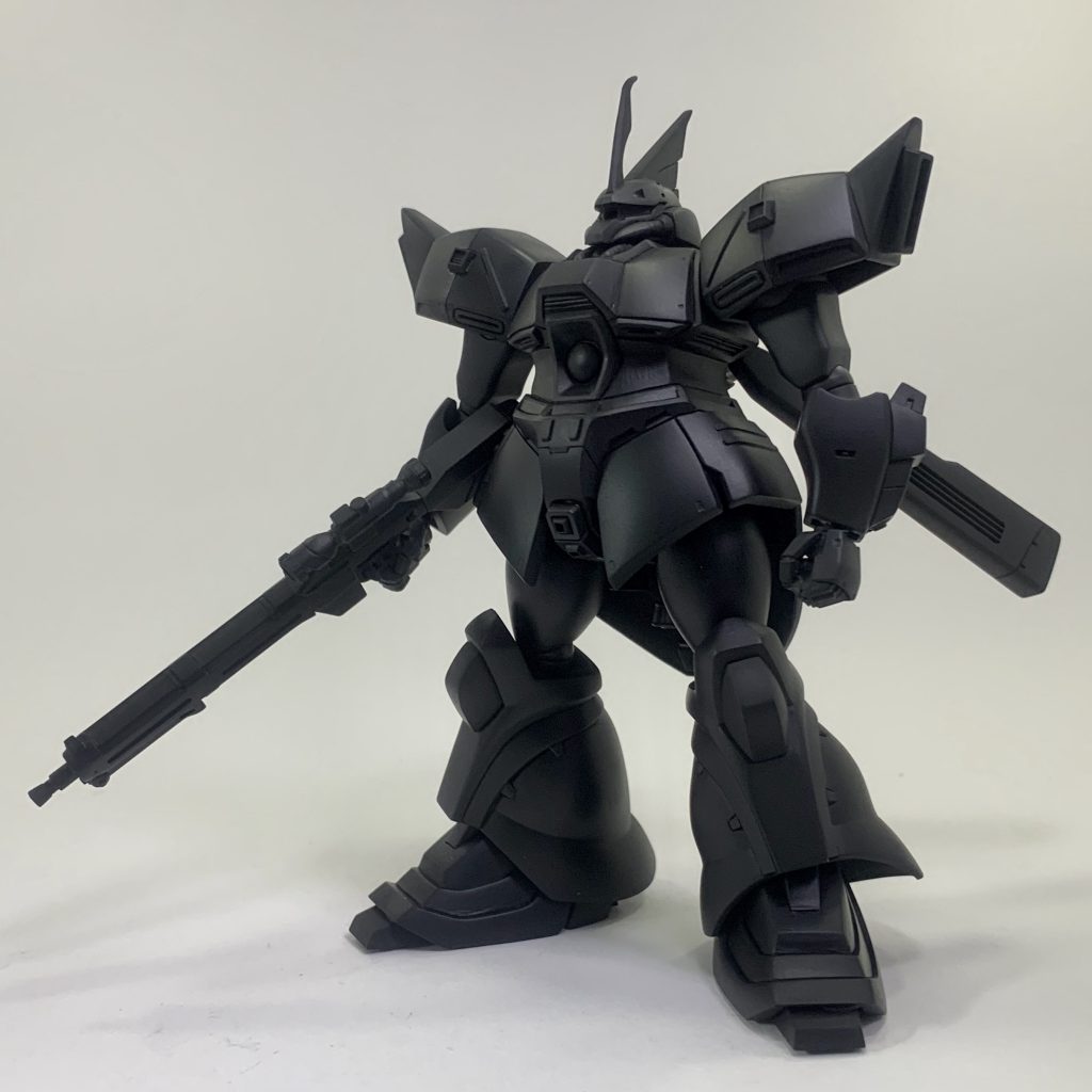 塗装は初めての黒下地からの塗装です🖌