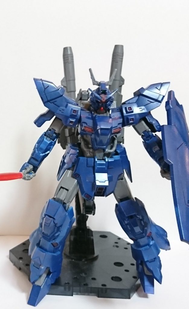 蒼き月　ムーンガンダム（キャノン＆スラスターアーム）–5枚目/制作者：アレス