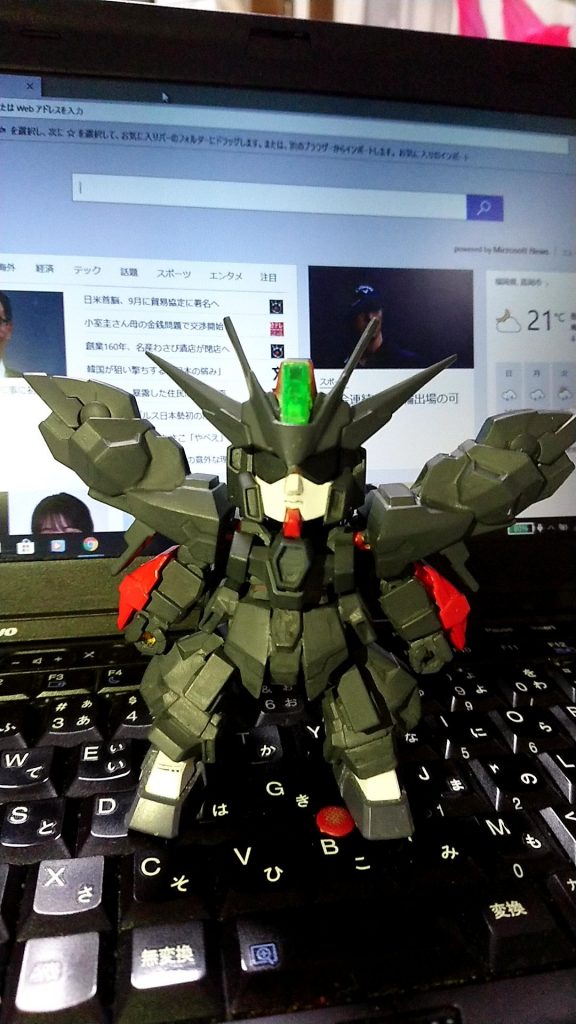 サフ塗装フロントショット