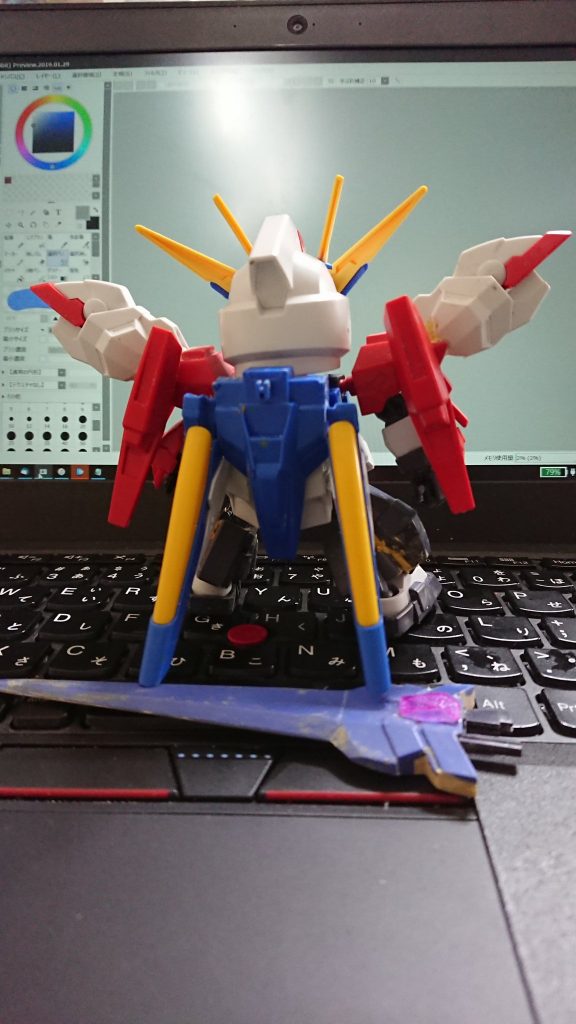 ミキシング風景バックショット