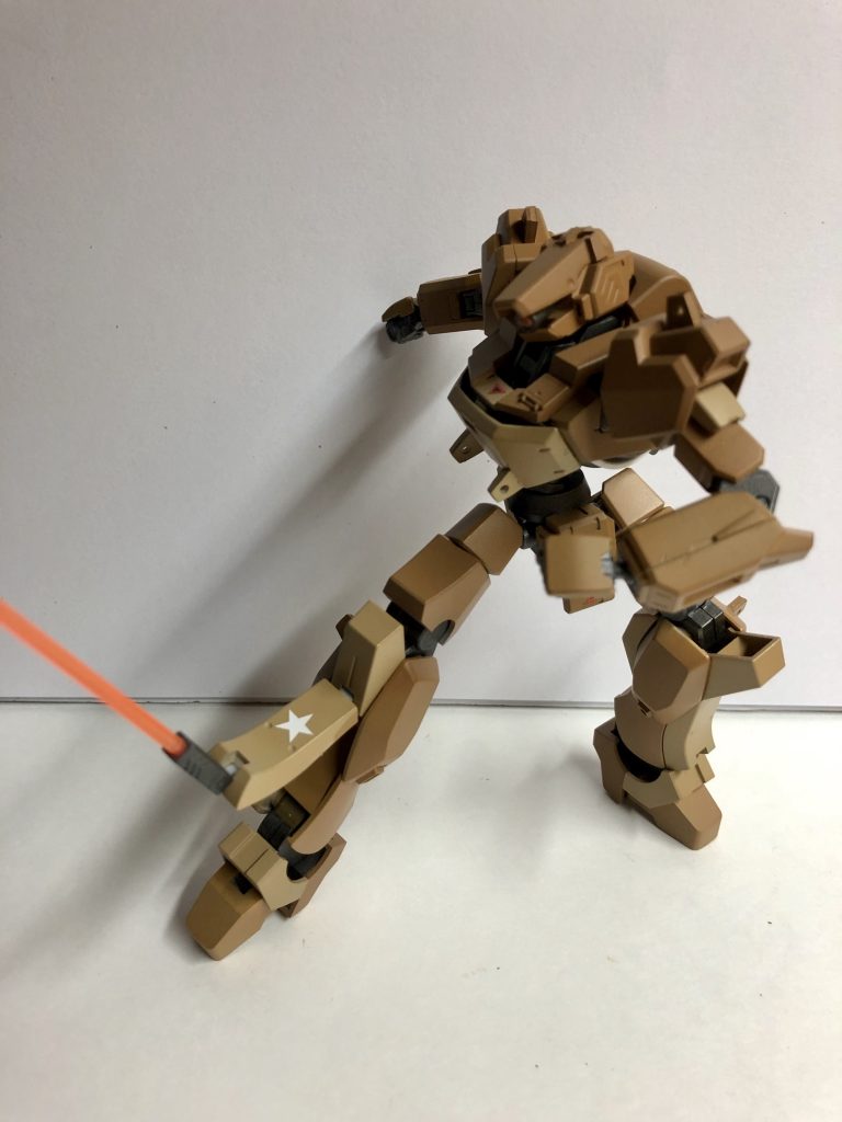 足からビーム出ます