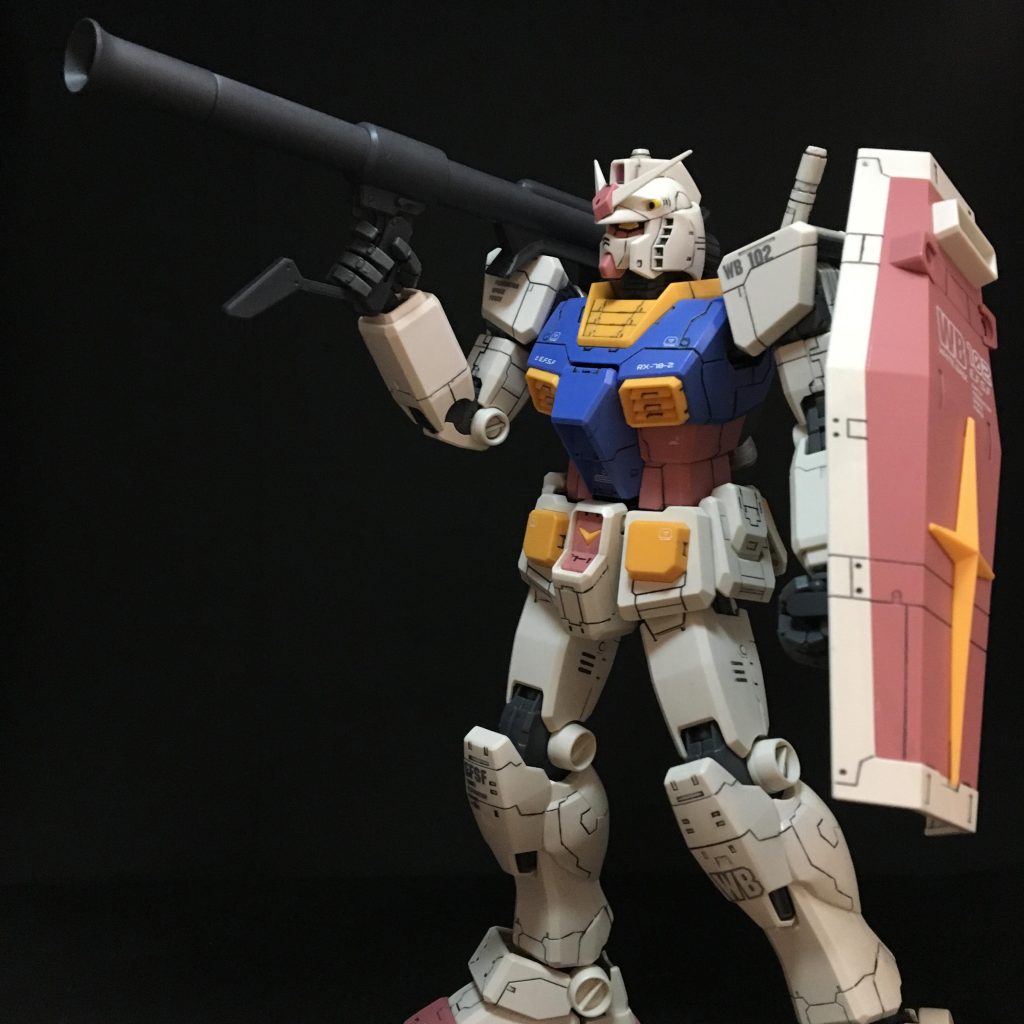 MG RX-78-2 ガンダム Ver.ONE YEAR WAR 0079–3枚目/制作者：ogagaga