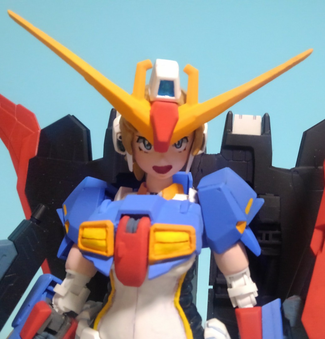 ゼータガンダムレディー 刻をこえて Dxまんさんのガンプラ作品 Gunsta ガンスタ