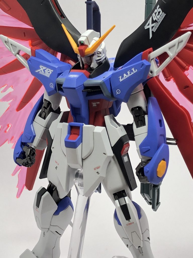 HGCEデスティニーガンダム–5枚目/制作者：デコポン