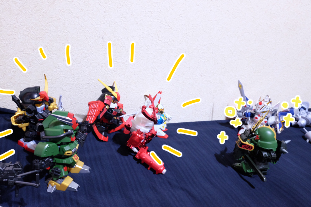 武者∀:*加勢しにきましたよー!*
若神丸:*みんな一緒ですー!*
騎士:おおー!
殺駆:いっぱい連れてきたな。見知らぬ顔までいるけど…