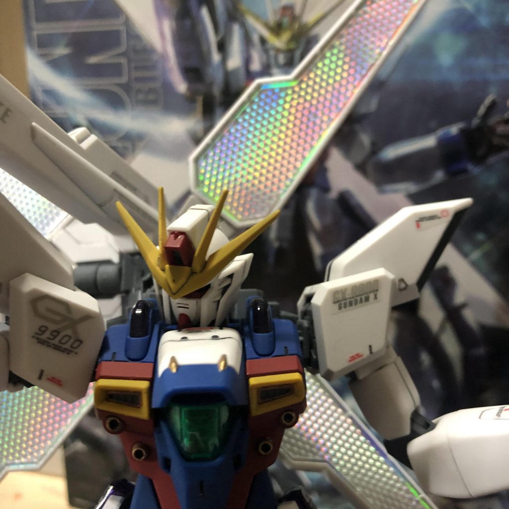 MG 1/100 ガンダムX–3枚目/制作者：すしたろう