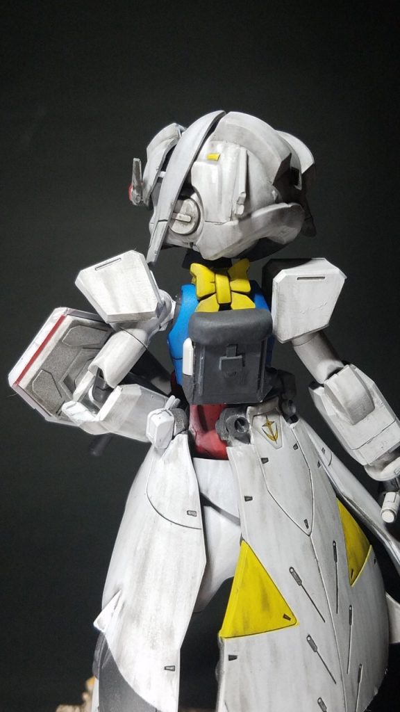 背面。
前回のサラと同じく敢えての鞄感のあるランドセル。
汚しがいい感じ...(´ー`)自画自賛