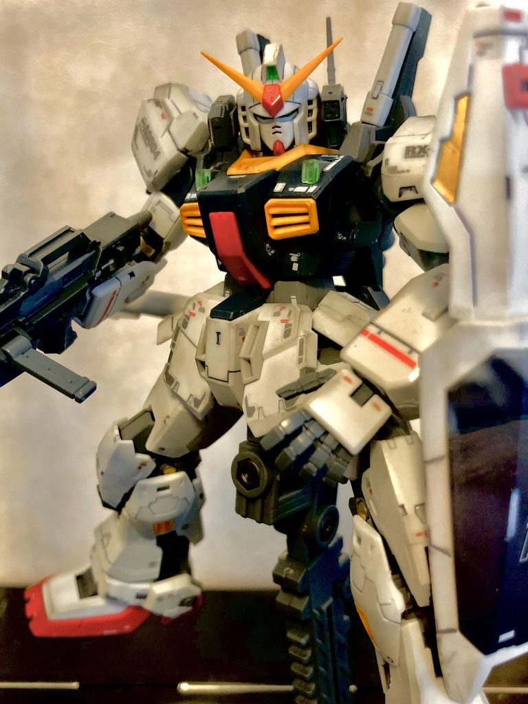 ウェザリングした後、トップコート吹いて完成！